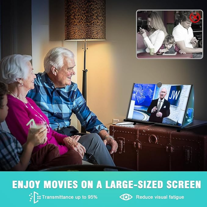 Amplificador de pantalla,con vídeos en HD.